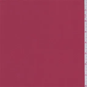 2 1/4 YD PC-Brick Red Polyester Charmeuse Fabric