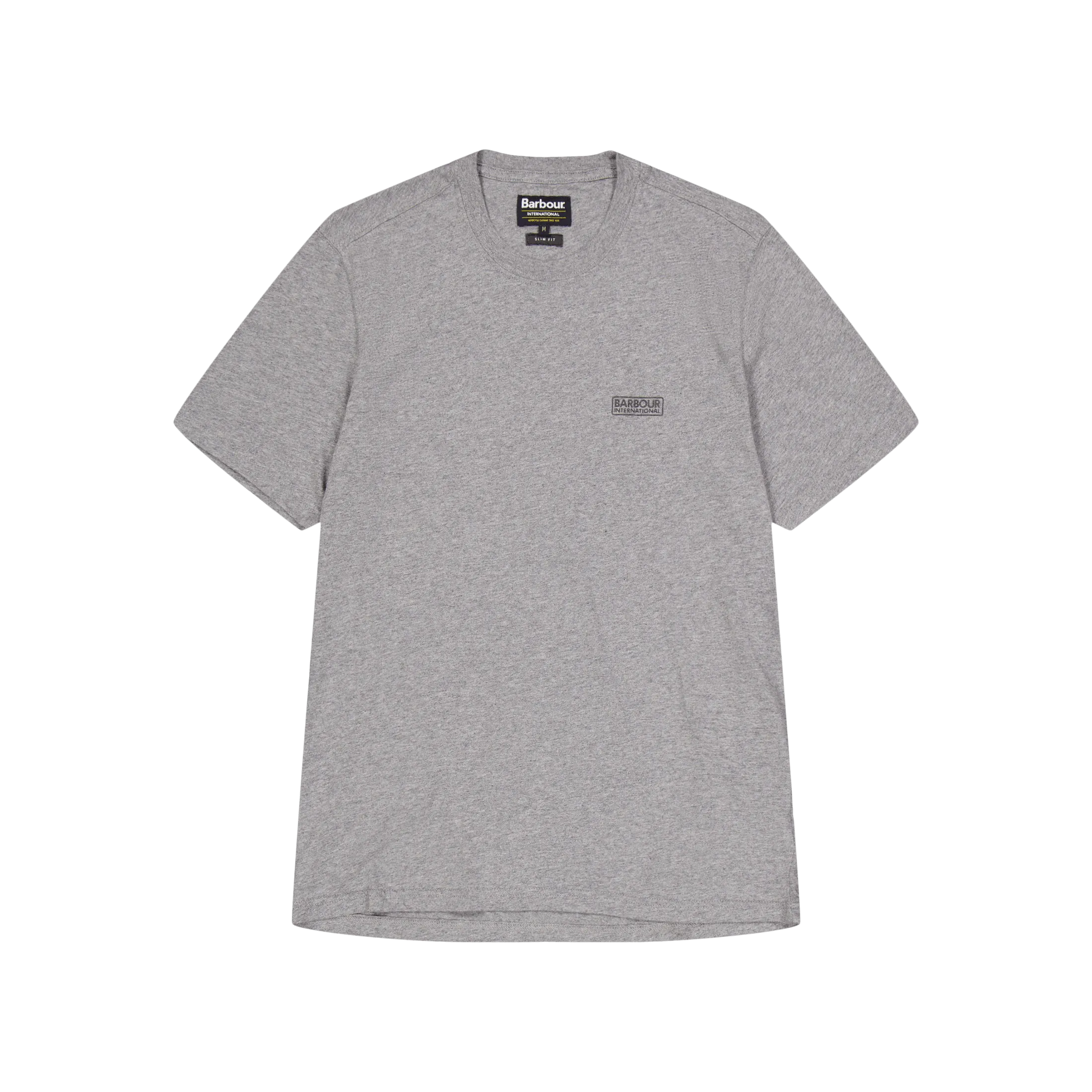 Barbour B.intl Small Logo Tee Gy74 Anthracite Marl