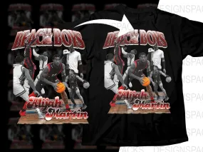 Basketball Star Alijah Martin Beach Boys Bootleg Png Digital Download