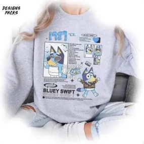 Bluey Swifties Bluey Swifties Fan Bluey Swift PNG Design