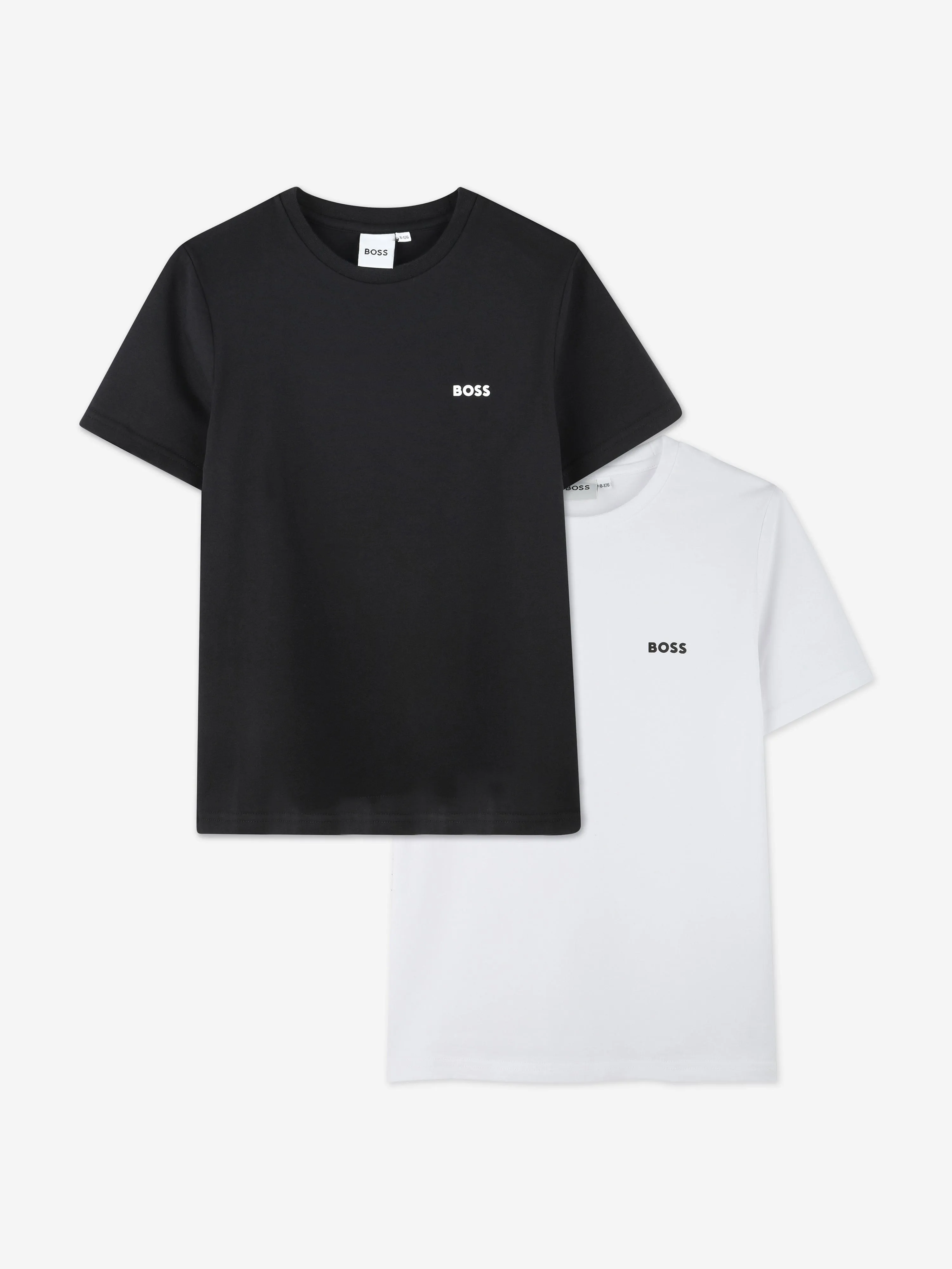 BOSS Boys Set Of 2 T-Shirts in Black