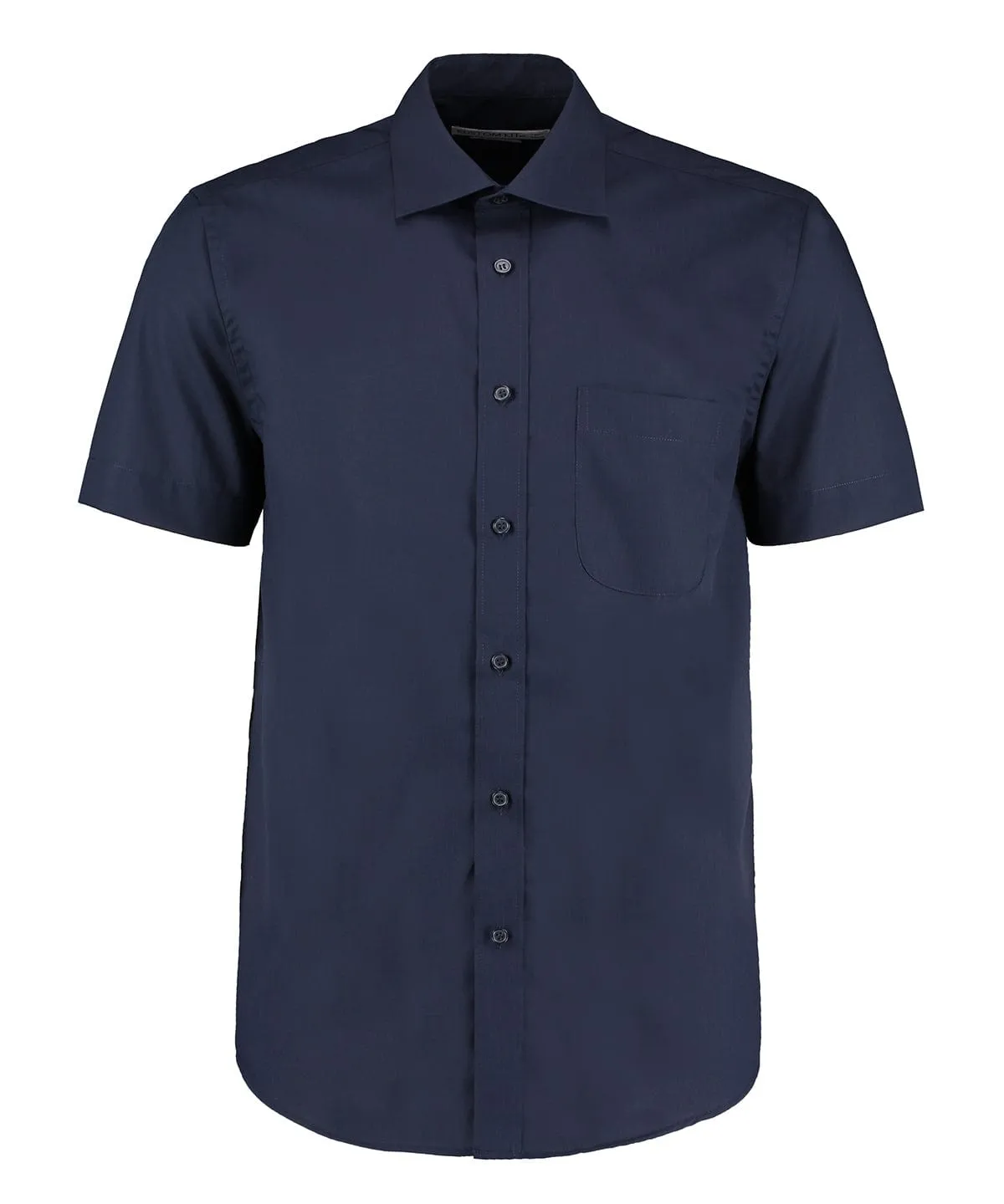 Business shirt short-sleeved (classic fit) | Dark Navy