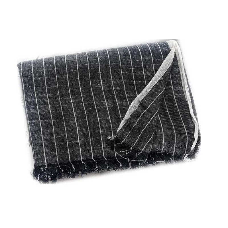 Chic Striped Scarf Shawl - Autumn & Winter Essential