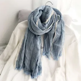 Chic Striped Scarf Shawl - Autumn & Winter Essential