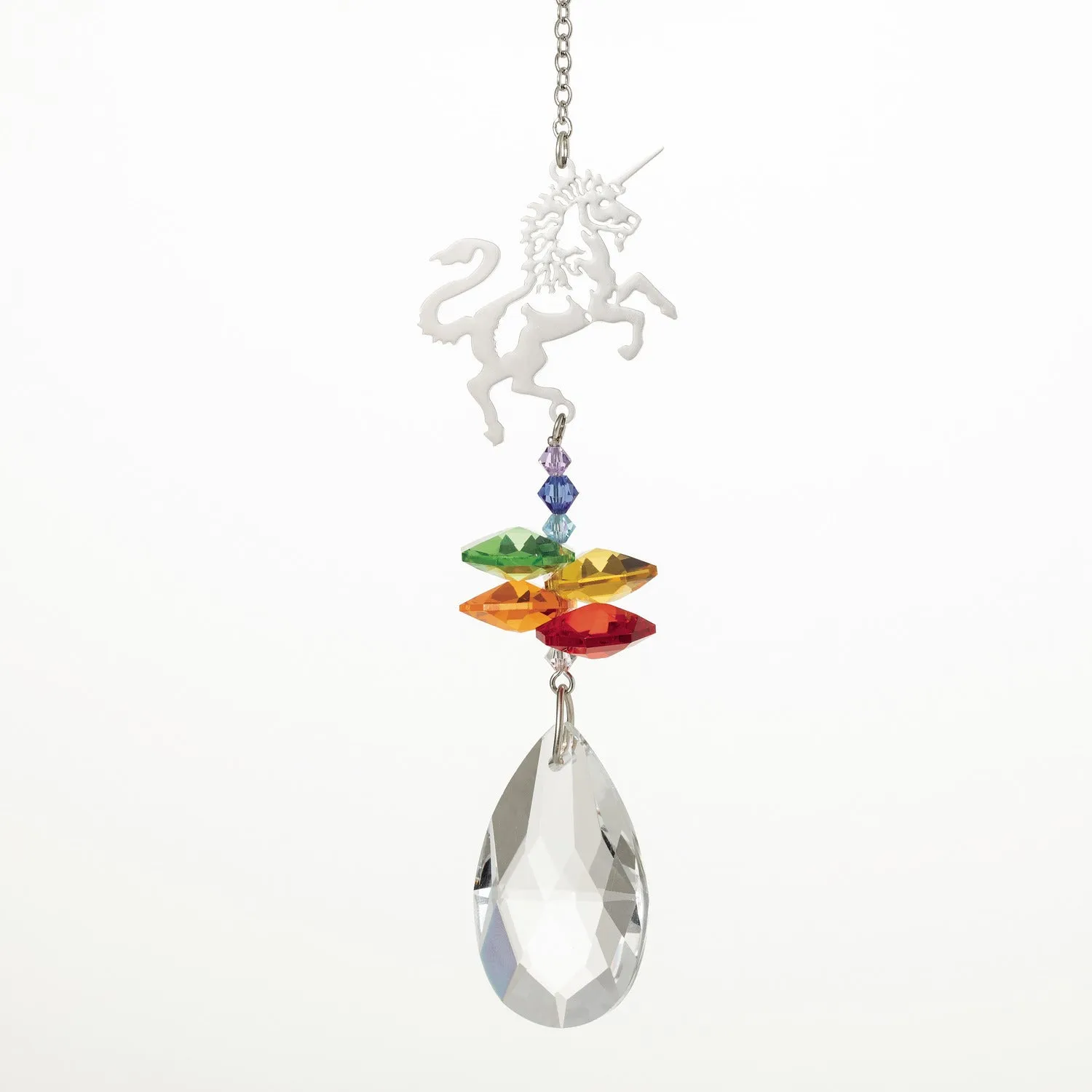 Crystal Fantasy Suncatcher - Unicorn