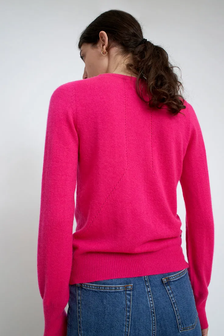 Grace Cardigan, Hot Pink