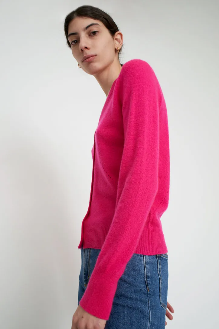 Grace Cardigan, Hot Pink