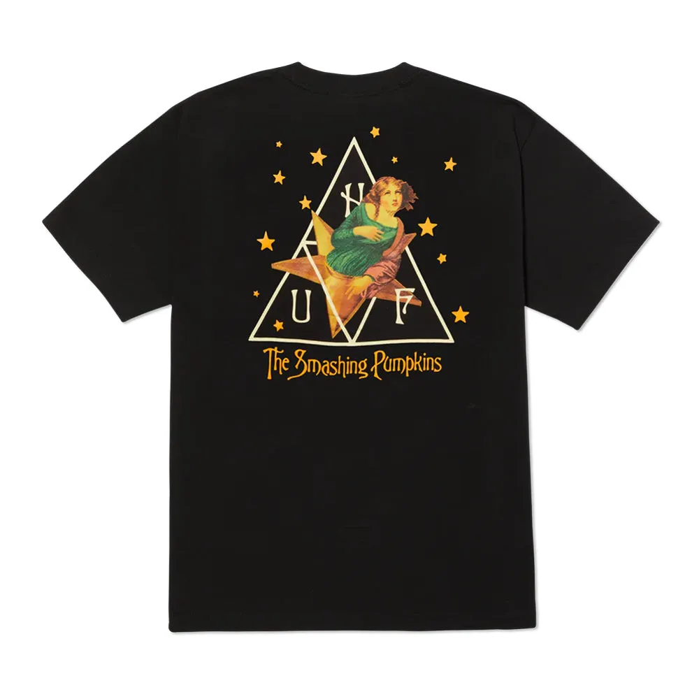 HUF X SMASHING PUMPKINS INFINITE STAR GIRL TEE // BLACK