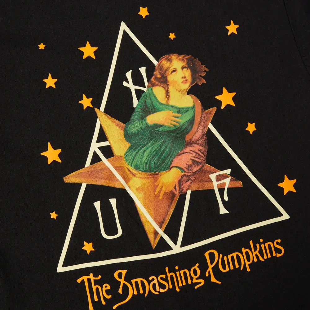 HUF X SMASHING PUMPKINS INFINITE STAR GIRL TEE // BLACK