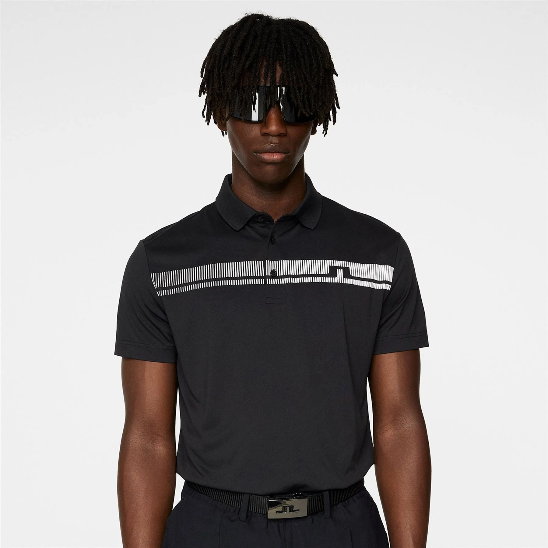 Klas Regular Fit TX Jersey Polo Black - AW24