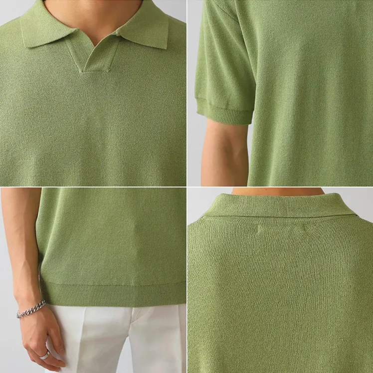 [Korean Style] 3 Colors Basic Polo Shirts