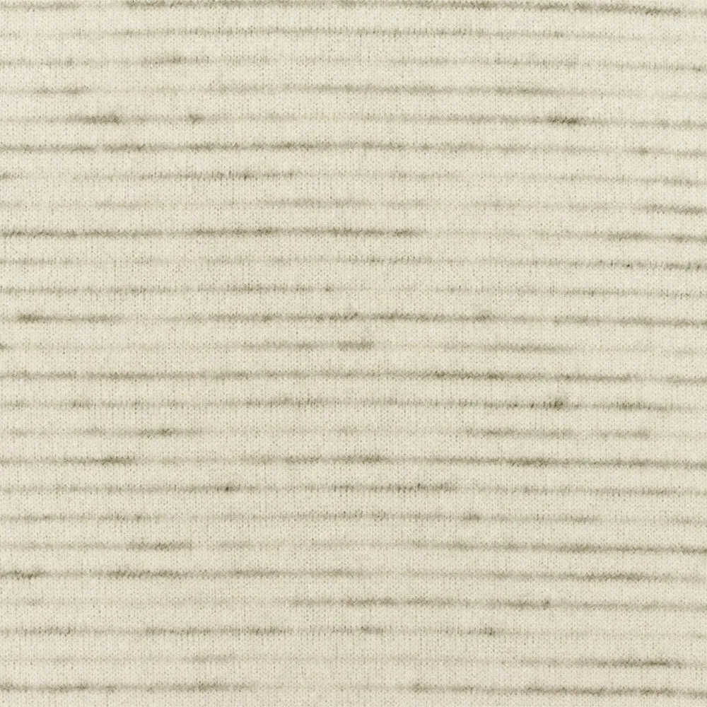 Light Beige-Gray-Multi Stripe Stretch Jersey Knit Fabric