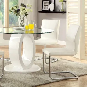 LODIA I White Round Table