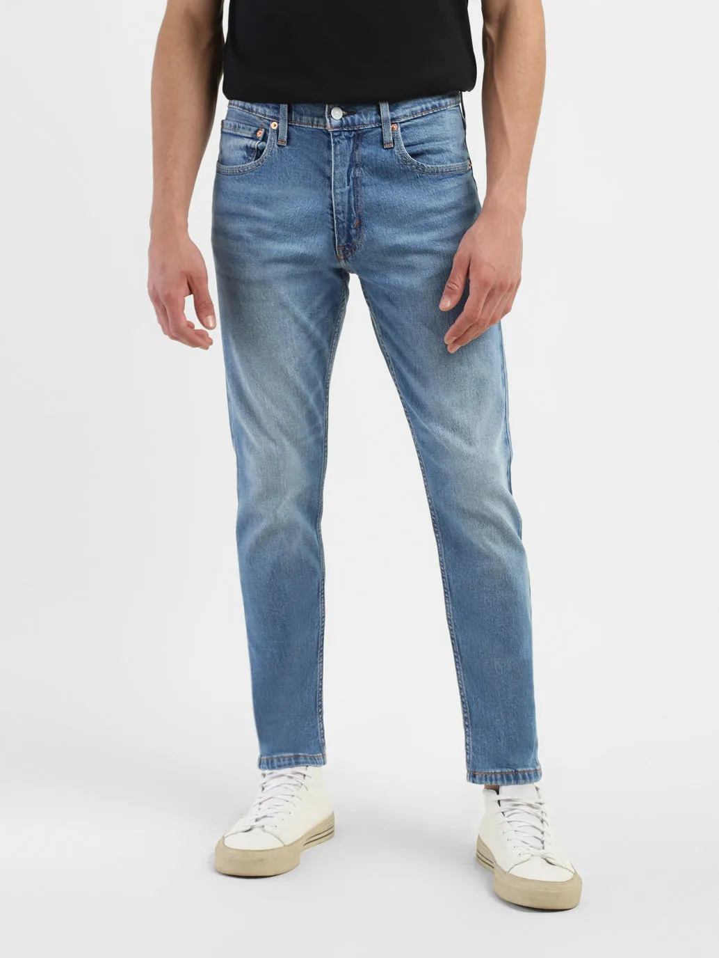 Men's 512 Mid Indigo Slim Tapered Fit Jeans