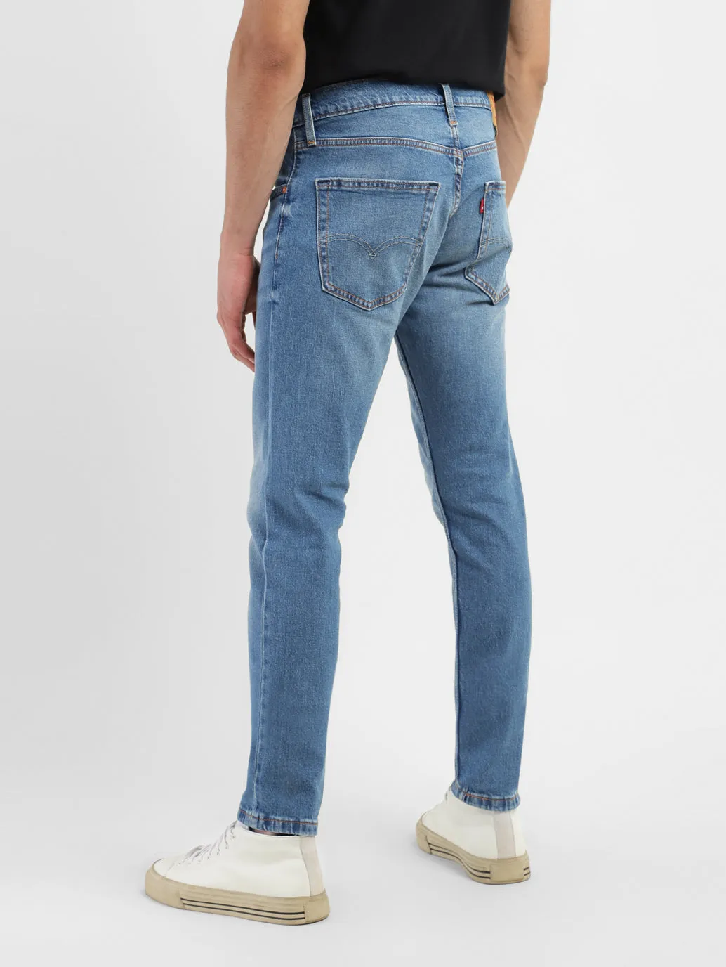 Men's 512 Mid Indigo Slim Tapered Fit Jeans