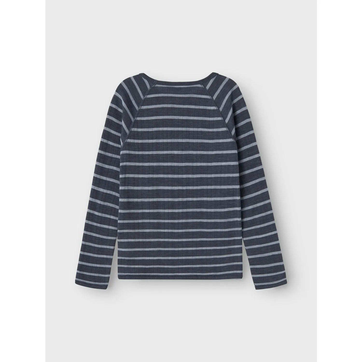 Name It Ombre Blue Wang Wool Needle Blouses Stripe