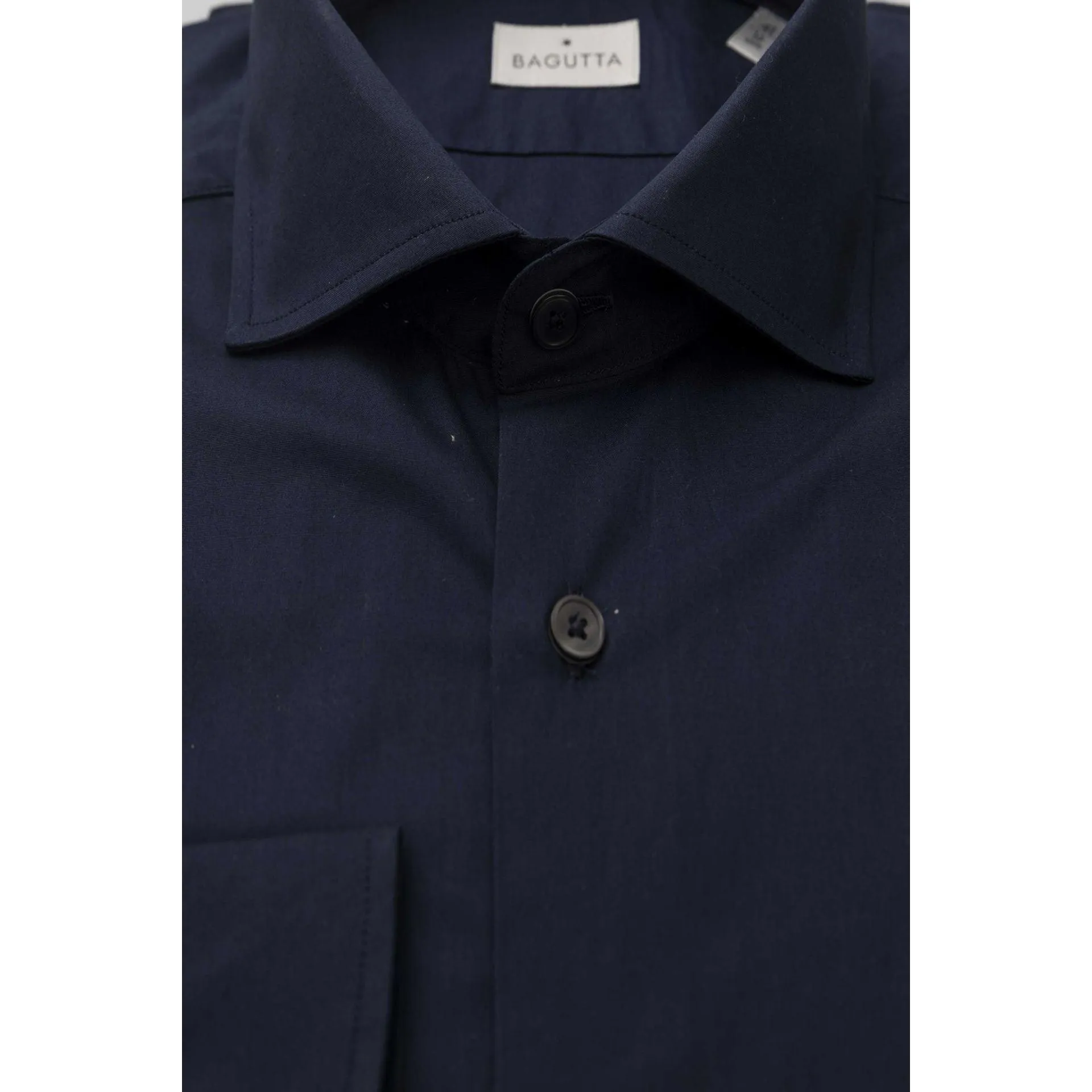 Navy Blue Men Dress Shirts - Bagutta Shirts