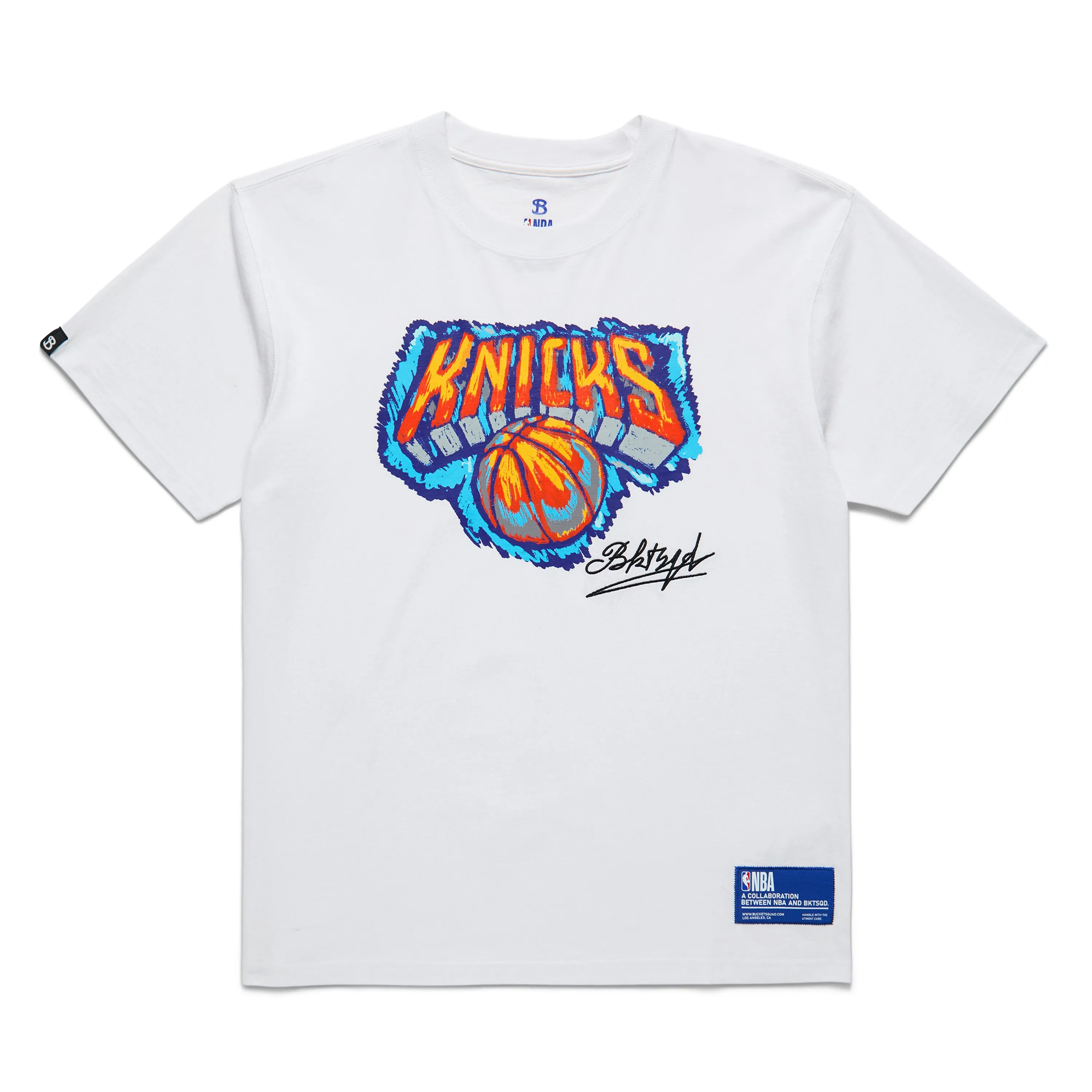 NBA x BKTSQD NEW YORK KNICKS YOUTH TEE