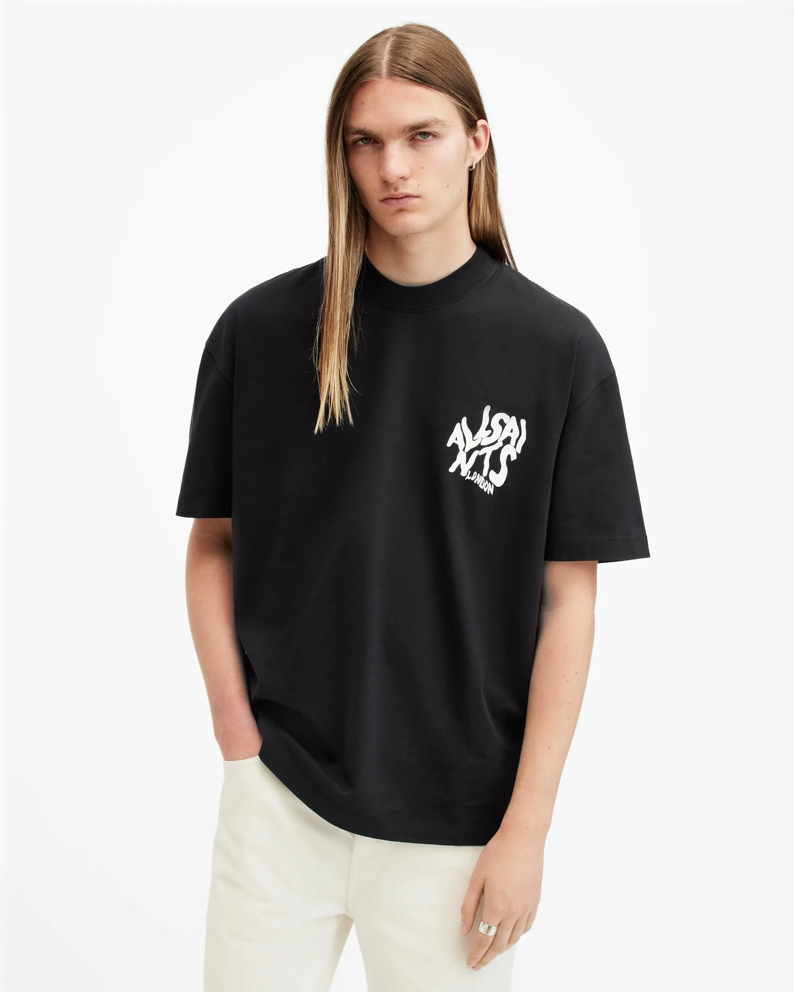 Orlando Logo Print Oversized T-Shirt