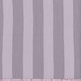 Pink Champagne Satin Stripe Crinkle Chiffon Fabric