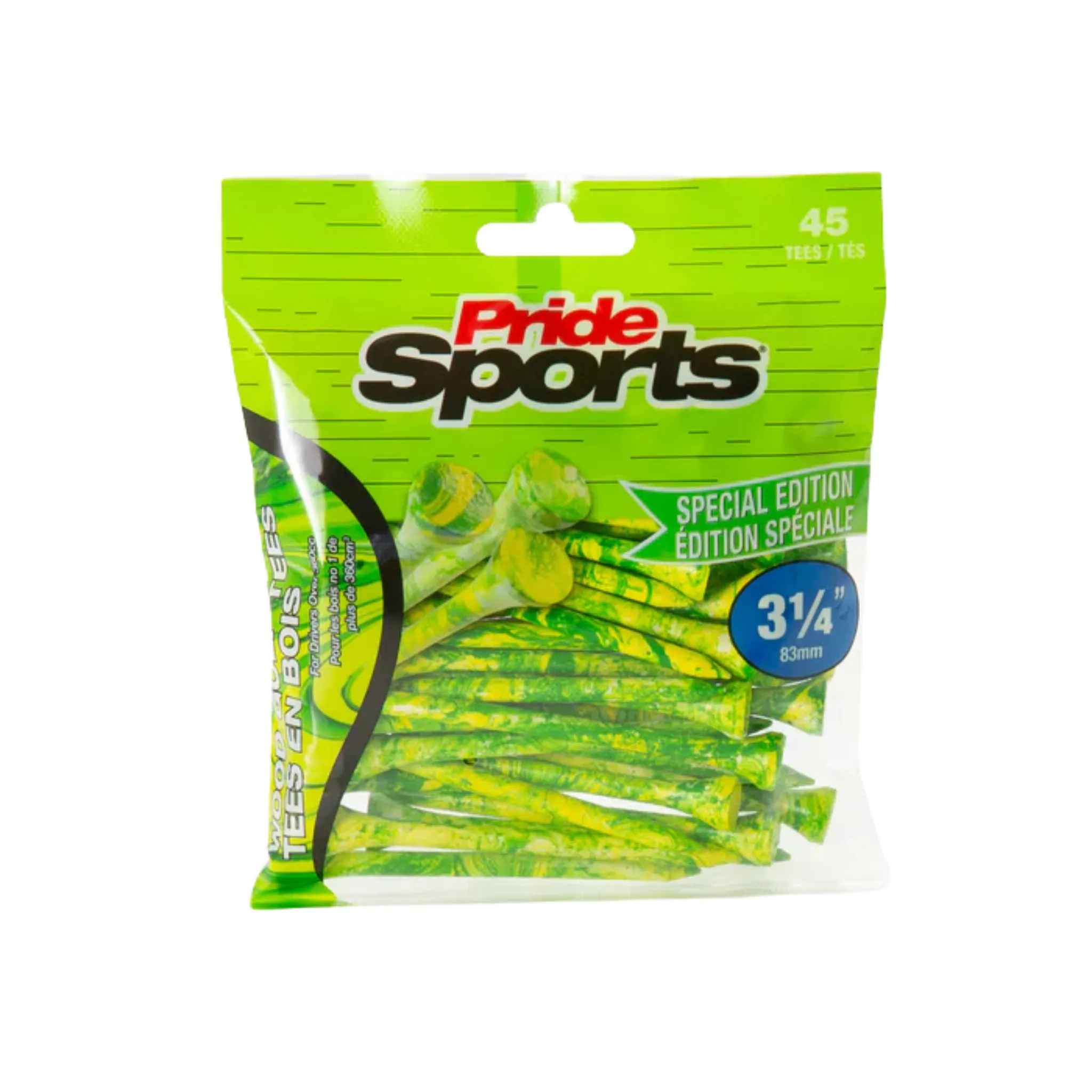 PrideSports Special Edition Paint Splatter Golf Tees