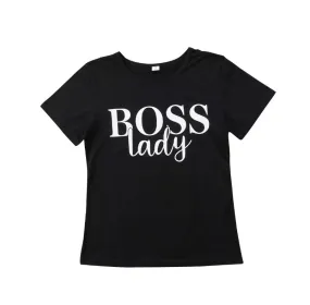 "Match in Style: MOM BOSS LADY AND BOSS BABY T-SHIRT"