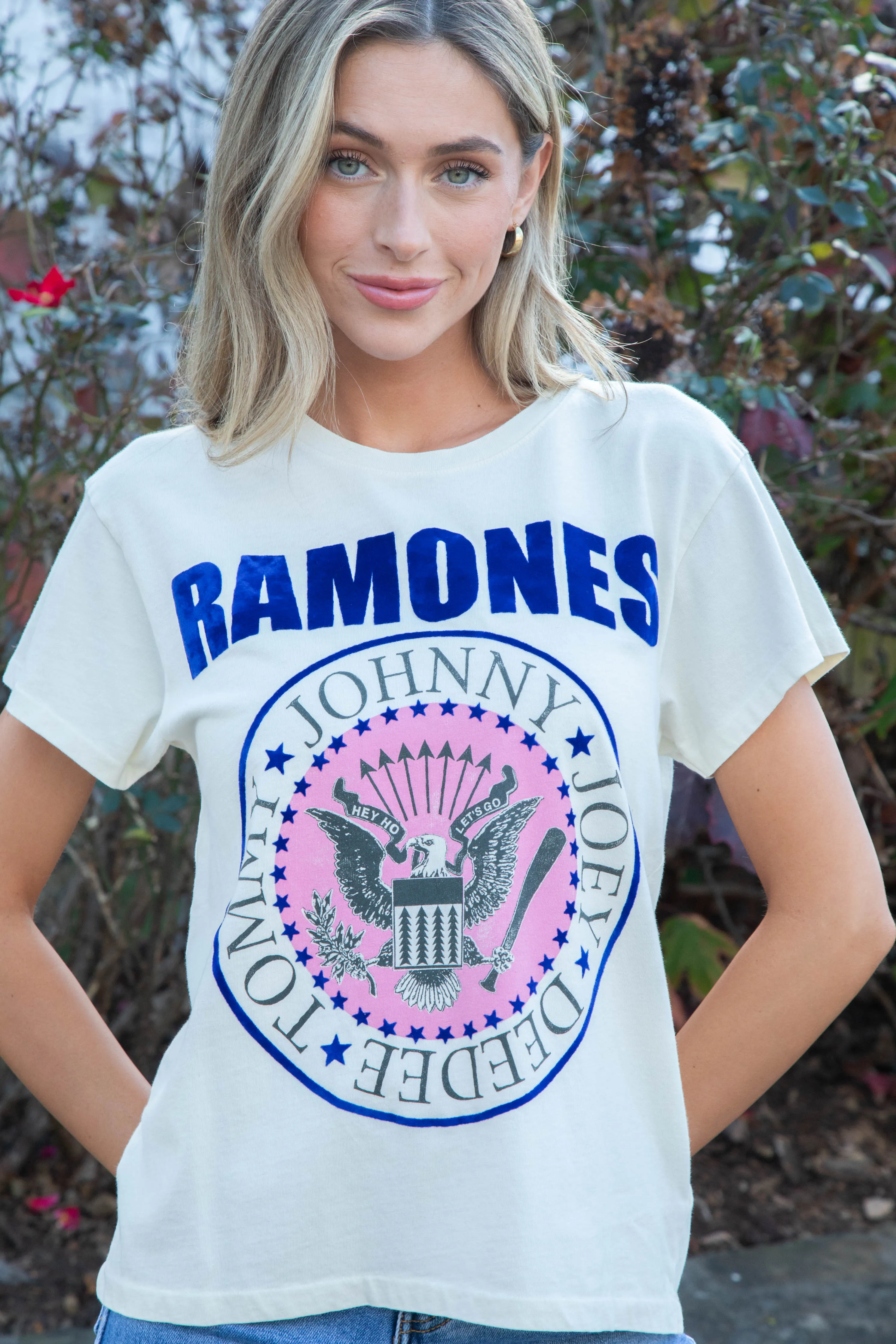 Ramones Classic Seal Tour Tee, Stone Vintage | Daydreamer