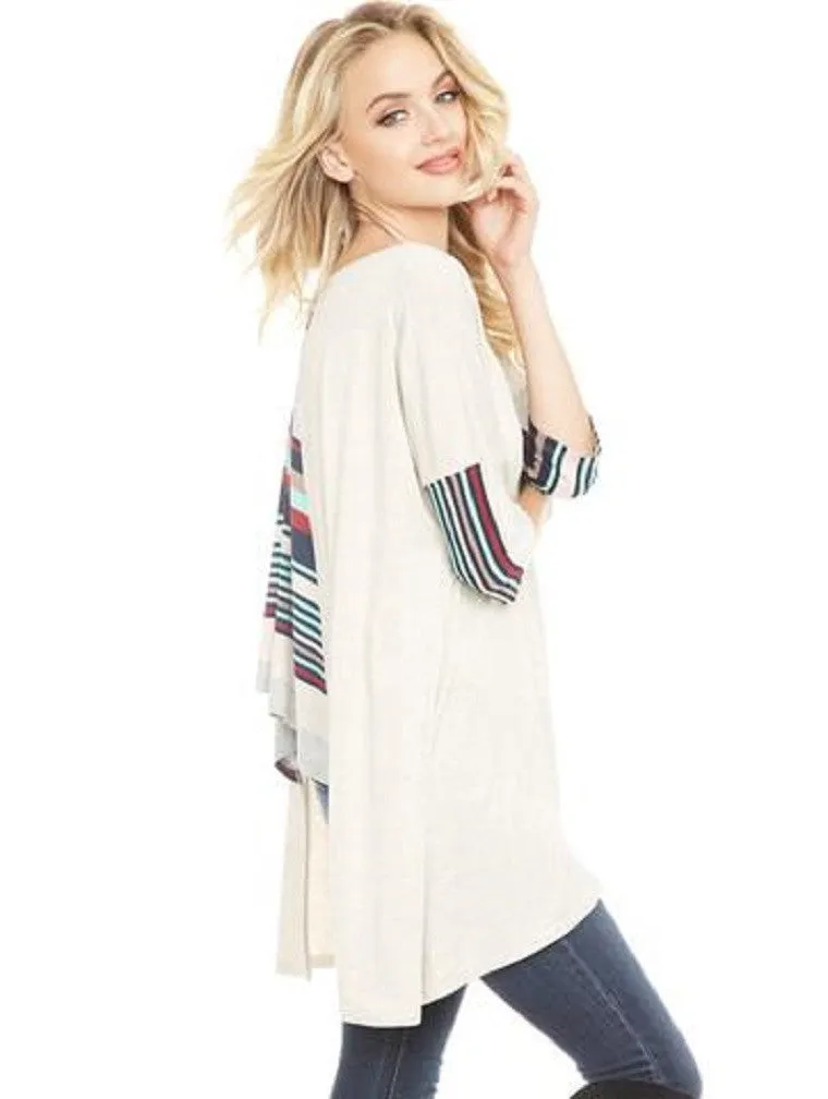 Serape Taylor Top