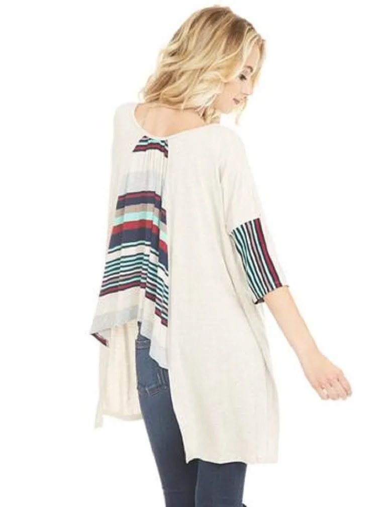 Serape Taylor Top