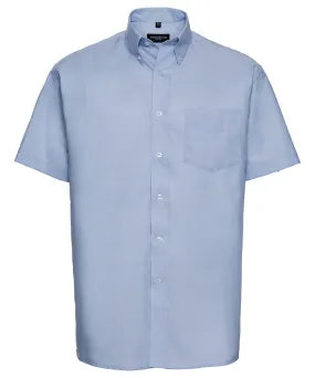 Short sleeve easycare Oxford shirt | Oxford Blue