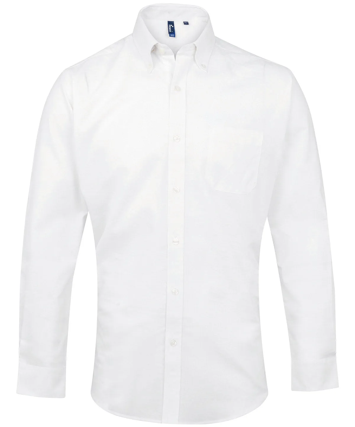 Signature Oxford long sleeve shirt | White