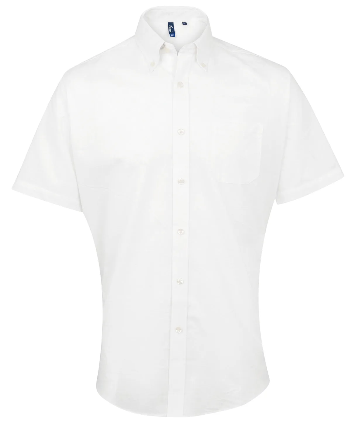 Signature Oxford short sleeve shirt | White