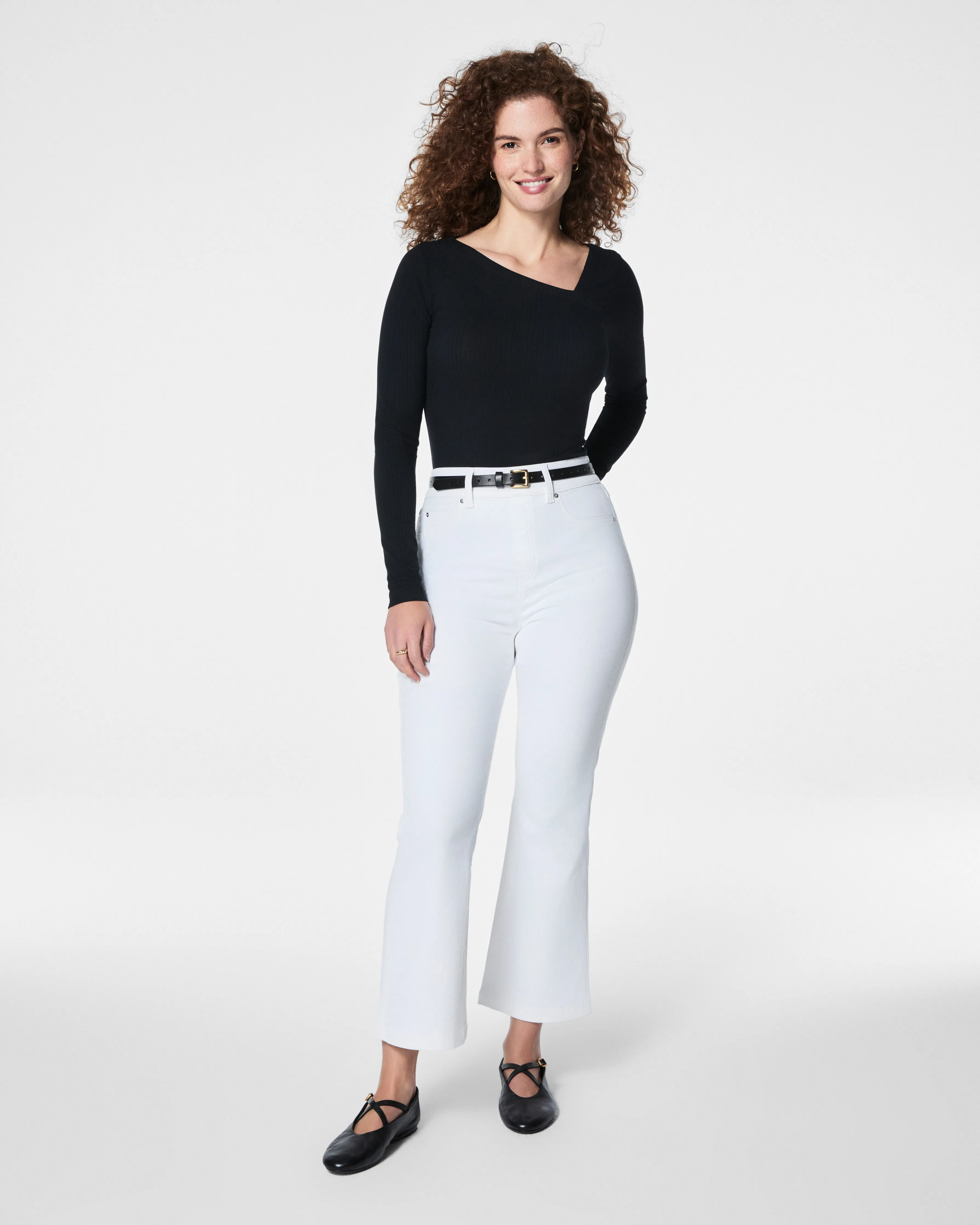 SPANX® Stretch Rib Asymmetrical Top