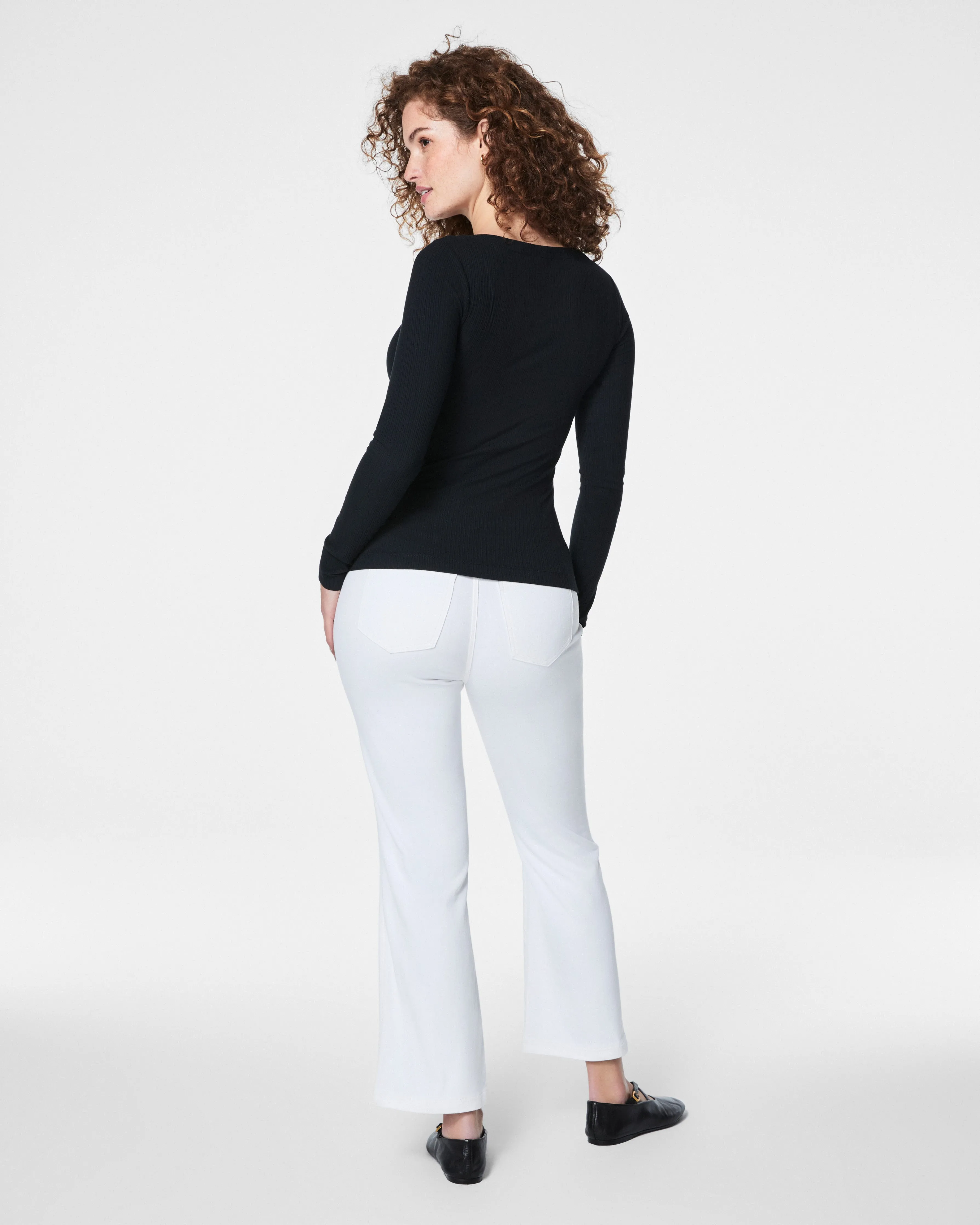 SPANX® Stretch Rib Asymmetrical Top