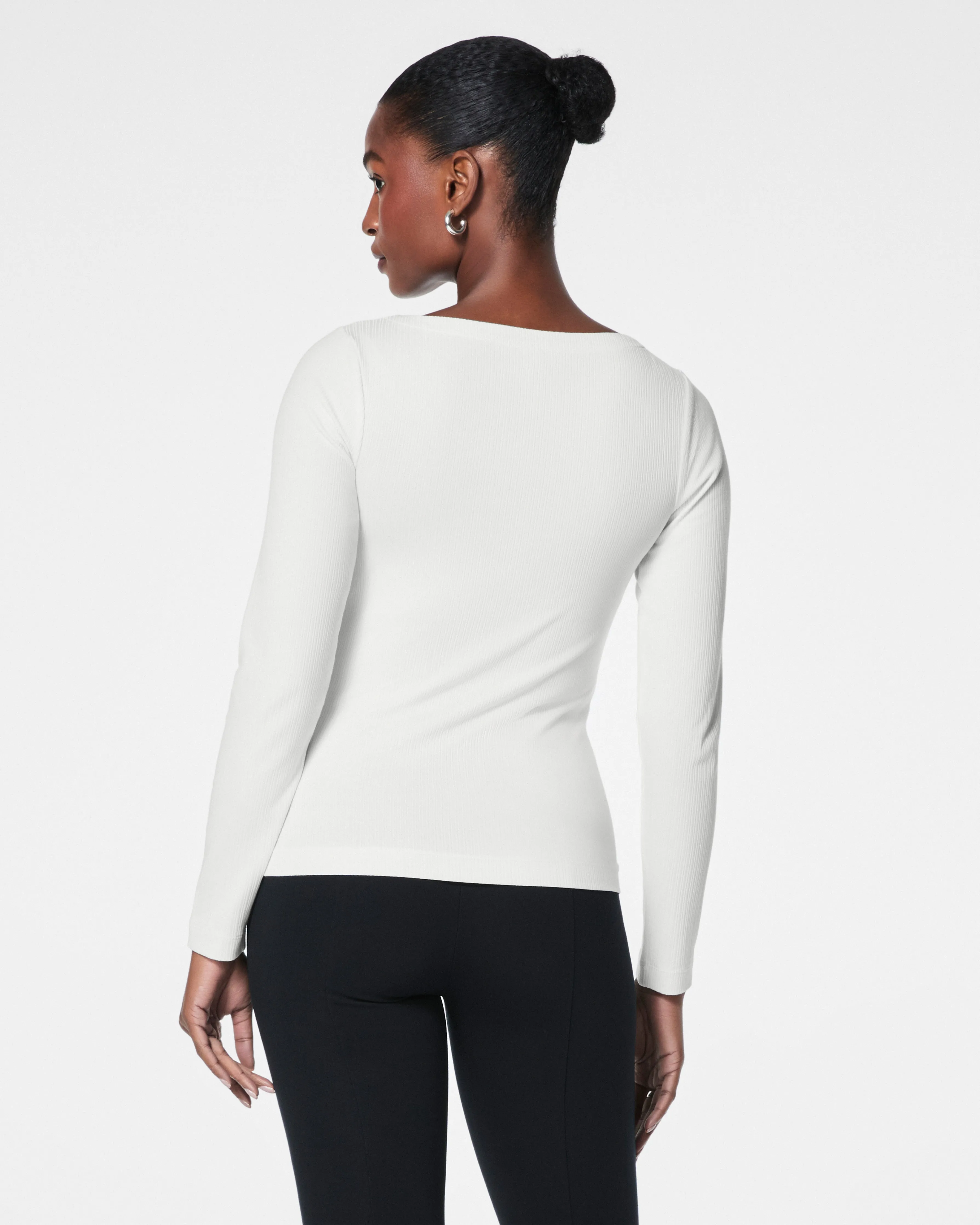 SPANX® Stretch Rib Asymmetrical Top