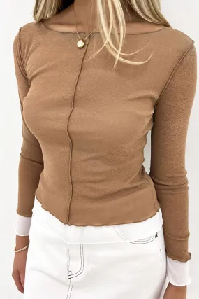 Wylder Long Sleeve Mocha